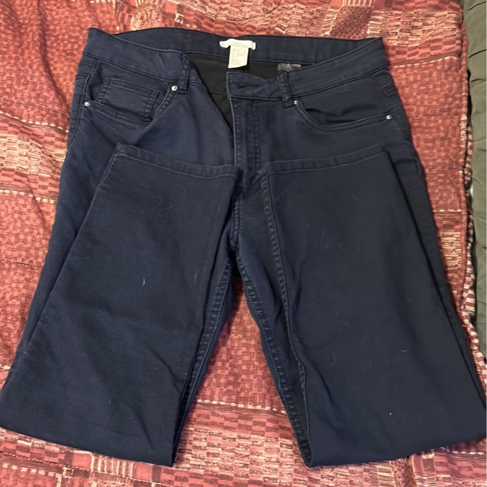 H&M Women’s SZ 12 Cropped Ankle Jeans Indigo